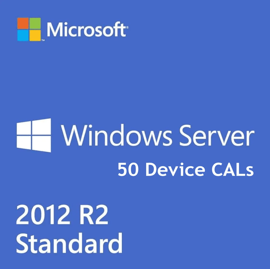Microsoft Windows Server 2012 R2 RDS 50 Device CAL электронный ключ - фото №4