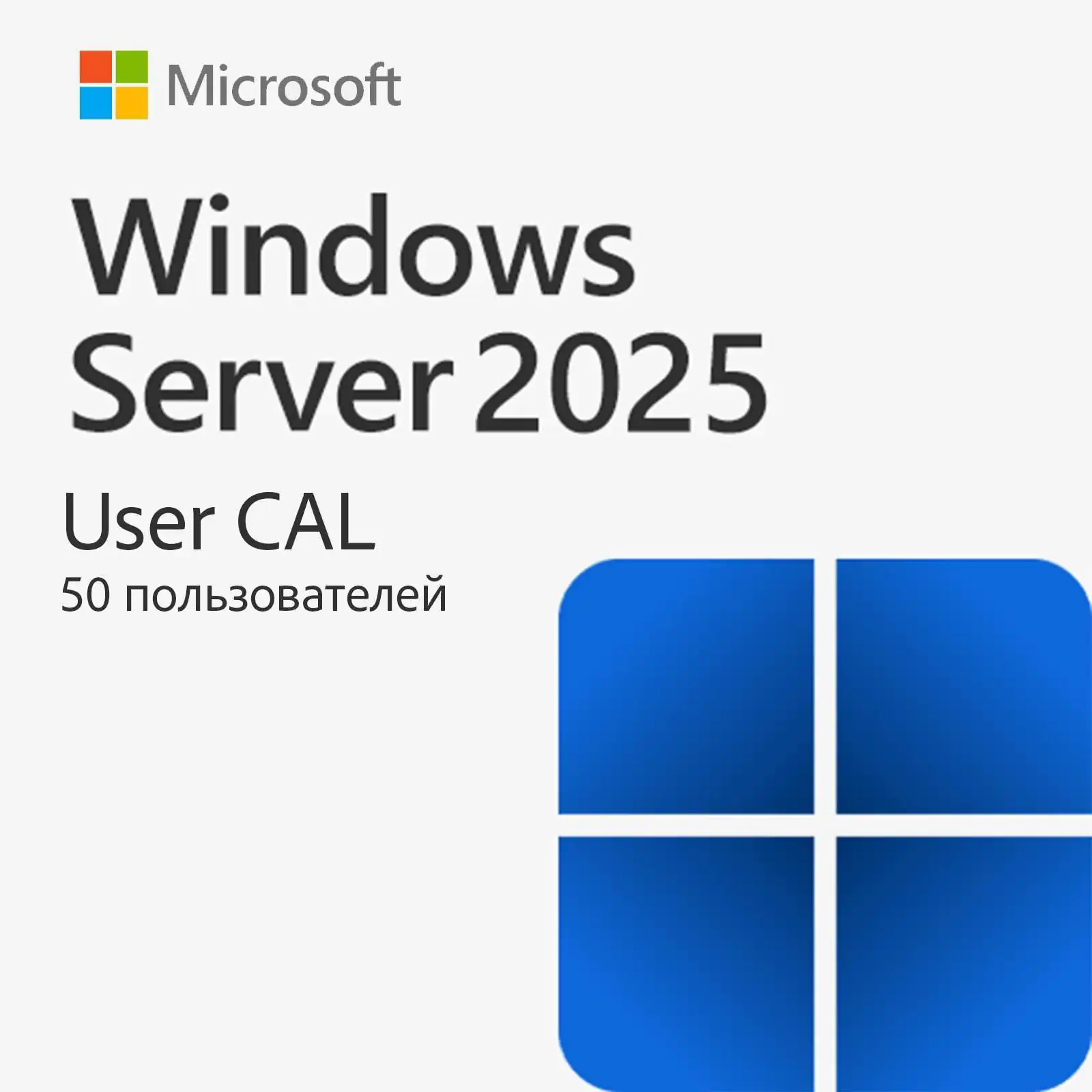 Microsoft Windows Server 2025 RDS 50 User CAL бессрочный электронный ключ - фото №3
